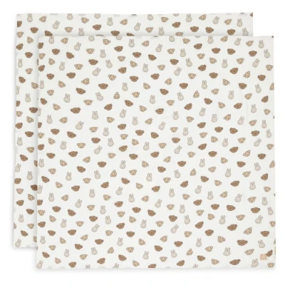 Afbeelding van Jollein Hydrofiele Doek Large 115x115cm Miffy And Friends (2Pack)