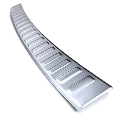 Afbeelding van tuning art L427 Roestvrijstalen Achterbumperprotector voor Skoda Octavia 4 Hatchback, Kleur:Zilver