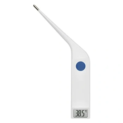 Afbeelding van TFA Dostmann VET 112 Digitale veterinaire thermometer, voor meting van koorts bij grote dieren, IP67 waterdicht, met geheugen meetwaarden, wit