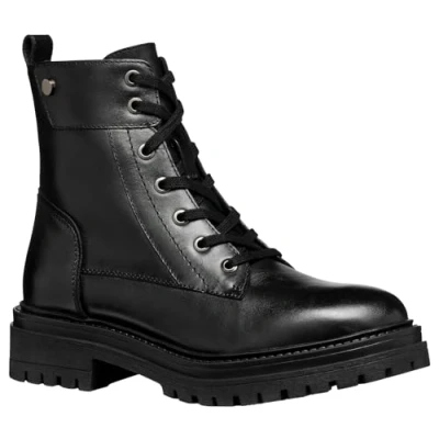 Afbeelding van Geox Dames D Iridea G enkellaars, zwart, 39 EU