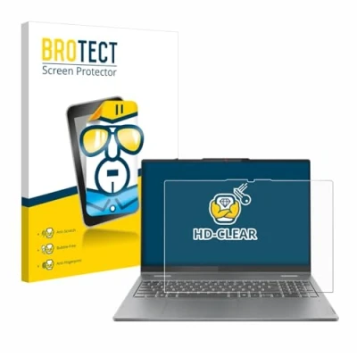 Afbeelding van BROTECT Screenprotector voor Lenovo IdeaPad 5 2 in 1 Gen 10 16&quot; Folie Beschermfolie transparant