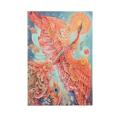 Afbeelding van Notitieboek Paperblanks Firebird Midi gelin