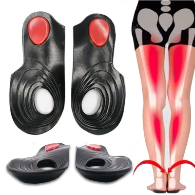 Afbeelding van Orthopedische Inlegzolen Maat 33 37 voor O/X Benen Siliconen Corrector Pijnverlichting, Valgus, Varus, Voetmassage, Voetverzorging &amp; Comfort