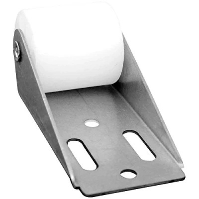 Afbeelding van Schellenberg 10255 katrol met schroefplaat Mini/Maxi, beschermt de rolluikriem, grijs