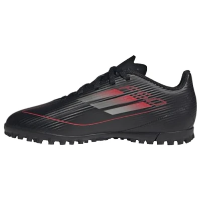 Afbeelding van adidas Performance F50 CLUB TF Unisex Voetbalschoenen voor kunstgras kinderen, Maat: 38 2/3, Core black/iron metallic/lucid red Kunststof