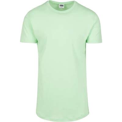 Afbeelding van Urban Classics Shaped LONG DO NOT USE Tshirt basic, Heren, Maat: XS, Neomint