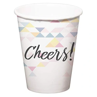Afbeelding van Folat Cheers Parelmoer Bekers 250ml 6 stuks