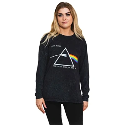 Afbeelding van Pink Floyd Dark Side Of The Moon Courier Longsleeve shirt XL Zwart
