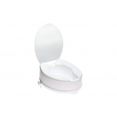 Afbeelding van Hoog toiletverhoger met klep