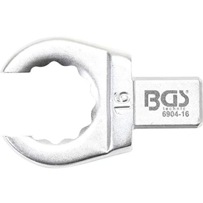 Afbeelding van BGS 6904 16 Insteek ringsleutel open 15 mm opname 9 x 12