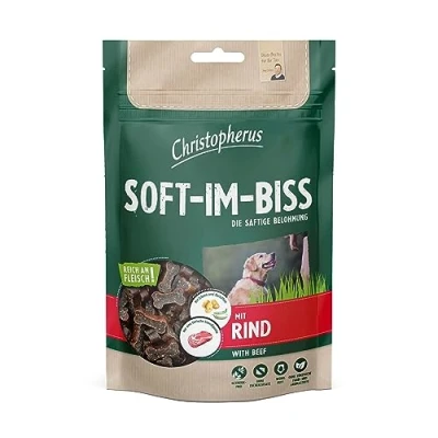 Afbeelding van Christoperus Snacks Soft Im beet met rundvlees 125 g