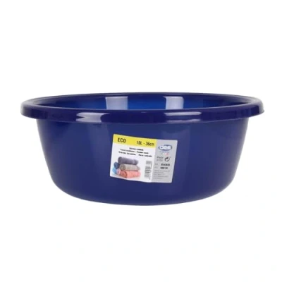 Afbeelding van Waskom Dem Eco Cirkelvormig Blauw 10 L 37 x 14 cm (12 Stuks)