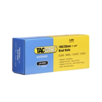 Afbeelding van Tacwise minibrad 18G Nagel voor tacker 32 mm Gegalvaniseerd 5000 stuks
