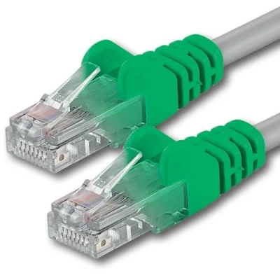 Afbeelding van 1aTTack, CAT5, CAT 5e, netwerkkabel, patchkabel, 2x RJ45 stekker, 5, UTP CROSS 20m, 20 meter