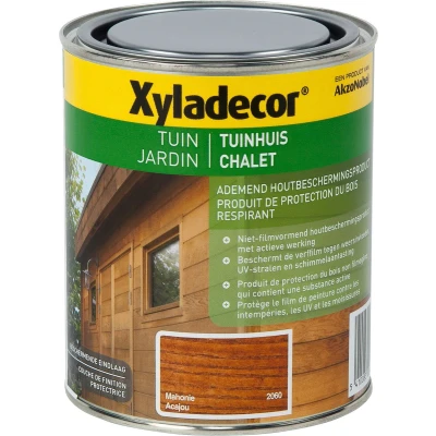 Afbeelding van Xyladecor Houtbeits Tuinhuis 0,75l Mahonie