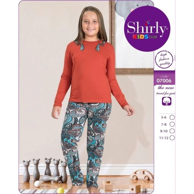 Afbeelding van Meisjes Pyjama Pyjamaset Katoen Shirly 7006 _ 7 8 jaar