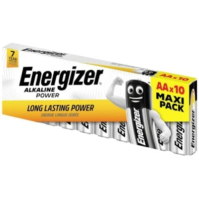 Afbeelding van Energizer Batterijen AA, alkaline power, 10 stuks Classic standaard