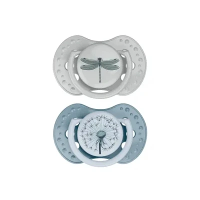 Afbeelding van Difrax Fopspeen Dynamic 0 3 Mnd Botanic Blue/Green