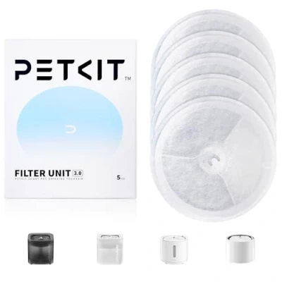 Afbeelding van PETKIT CYBERTAIL Eversweet Filter 3.0 5 stuks voor katten honden drinkfontein &amp; waterdispenser