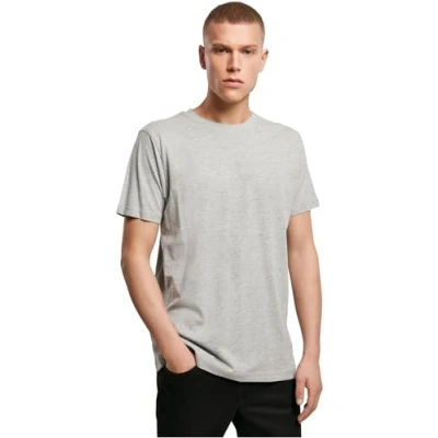 Afbeelding van Herenshirt &#039;Round Neck&#039; met korte mouwen Burgundy M
