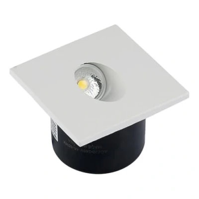 Afbeelding van LED inbouwspot Quadrato 3W Cob Vt 1109Sq natuurlijk wit 4500K