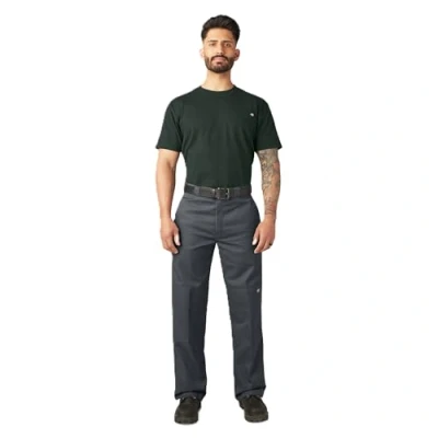 Afbeelding van Dickies Heren werkshirt korte mouwen Wit, Houtskool, XXL Tall
