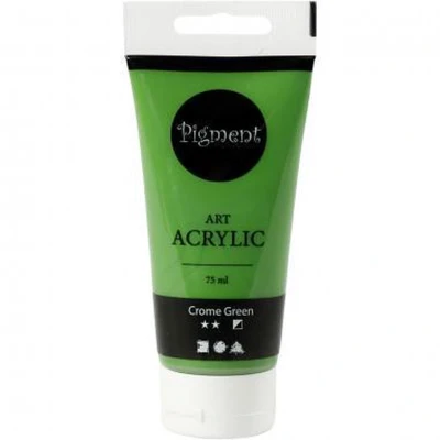 Afbeelding van Creativ Company Pigment Art Acrylverf Crome Groen, 75ml