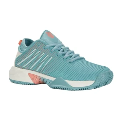 Afbeelding van K Swiss Hypercourt Supreme HB Blue/Blanc/Des Flow Schoenen Damesschoenen 38