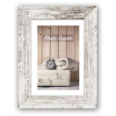 Afbeelding van Zep Fotolijst V21686 Nelson 6 White Wash 15x20 cm
