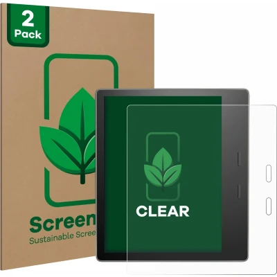 Afbeelding van ScreenLeaf Screenprotector voor Amazon Kindle Oasis 2019 (10. Gen.) Duurzame schermbescherming Folie Beschermfolie transparant (2 Stuks)