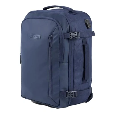 Afbeelding van BidMamba Handbagage Rugzak 40x20x25 Ryanair Easyjet, marineblauw., 40 x 20 25 cm
