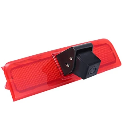 Afbeelding van Derde Dak Top Mount Remlicht Achteruitrijcamera Waterdicht Auto Nachtzicht Parkeercamera voor VW Caddy Transporter Van 2003 2014 (12mm Lens CMSO)