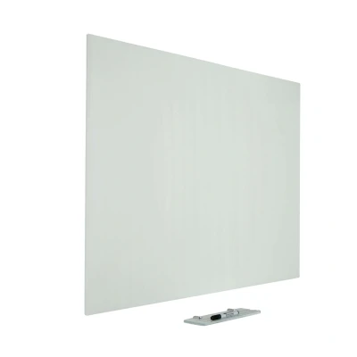 Afbeelding van Glasbord Premium, verborgen ophang, magnetisch, wit 120x 150 cm
