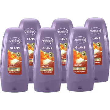 Afbeelding van 6x Andrelon Conditioner Glans 250 ml