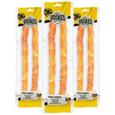 Afbeelding van 3x Voskes Stick Met Kip 40 cm 2 stuks