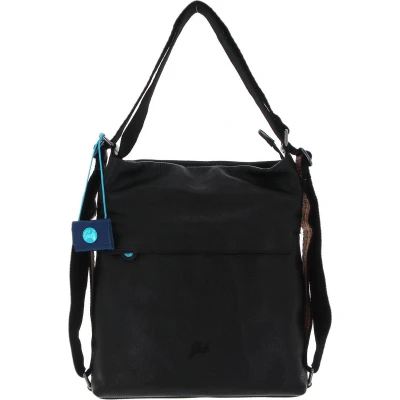 Afbeelding van Gabs Leren Schoudertas Clarissa TG Shoulderbag Nero Zwart
