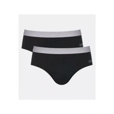 Afbeelding van sloggi men Go slip (set van 2) zwart