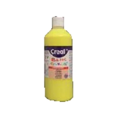 Afbeelding van Plakkaatverf Creall basic geel 500ml