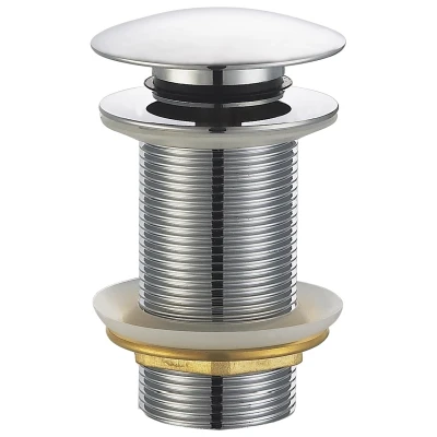 Afbeelding van Wiesbaden Caral clickwaste verlengd 5/4&quot; chroom