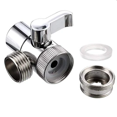 Afbeelding van kraan omvormer voor keuken of badkamer wastafel vervangingsonderdeel M22 X M24, gepolijst chroom, PV10 (Faucet Diverter Valves)
