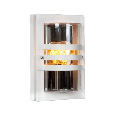 Afbeelding van Lucide Privas wandlamp 60W 25x15cm wit