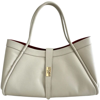 Afbeelding van Tas Handtas Leer Creme Ecru Lente Zomer Nieuwe collectie