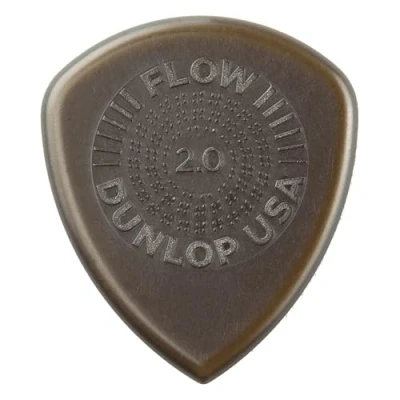 Afbeelding van Dunlop 549P200 Flow Standard Grip 2.00 mm plectrumset (6 stuks)