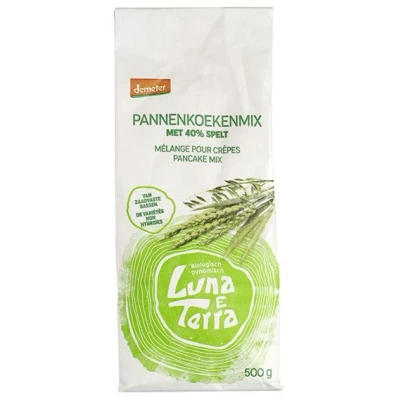 Afbeelding van Luna E terra Pannenkoekmix met spelt demeter bio 500 g