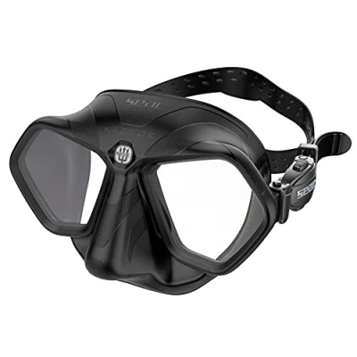 Afbeelding van Diving mask Seac Raptor One size Black