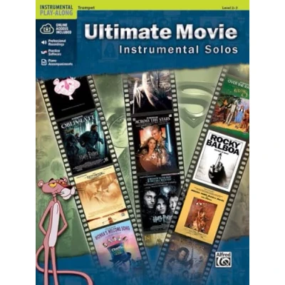 Afbeelding van Ultimate movie instrumental solos: trumpet recueil + enregistrements en ligne: (incl. Online Code)