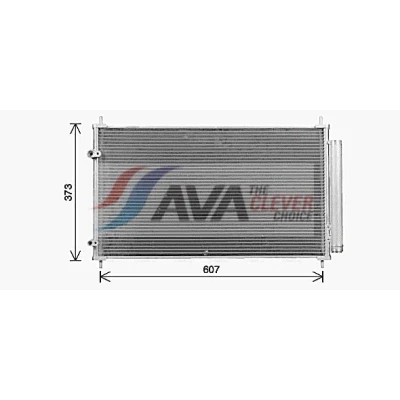 Afbeelding van Ava Cooling Airco condensor TO5773D