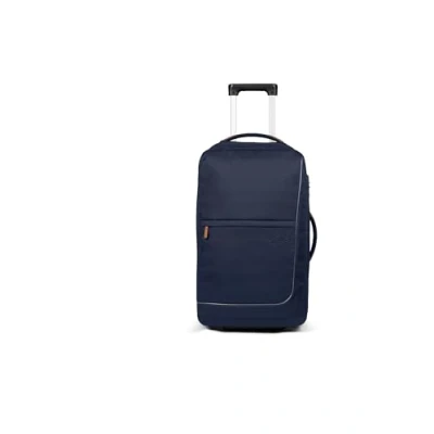 Afbeelding van Satch Flow M Check In Trolley pure navy Zachte koffer