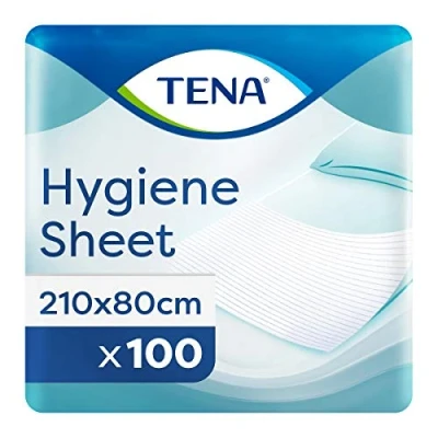 Afbeelding van TENA Hygiene Sheet 80 x 210 cm 100 stuks