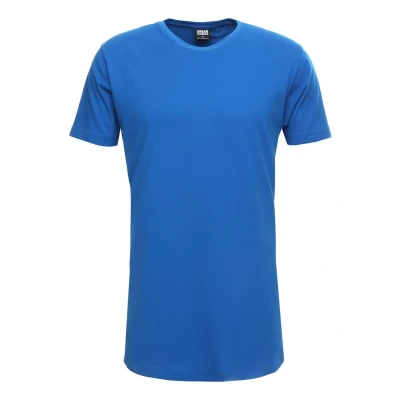 Afbeelding van Urban Classics Shaped LONG DO NOT USE Tshirt basic, Heren, Maat: Small, Brightblue